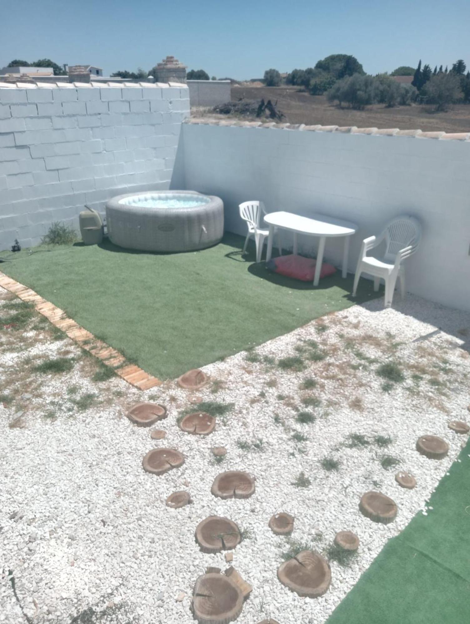 Casita Mh Acogedora Para 6 Con Jacuzzy Chiclana de la Frontera Exteriör bild